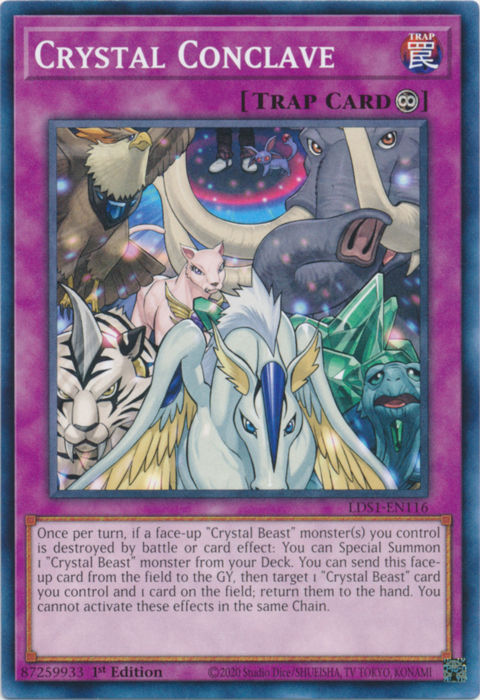 Crystal Conclave [LDS1-EN116] Common Yu-Gi-Oh!