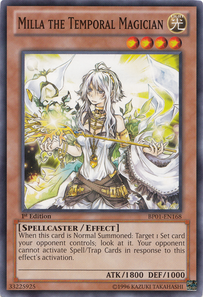Milla the Temporal Magician [BP01-EN168] Common Yu-Gi-Oh!