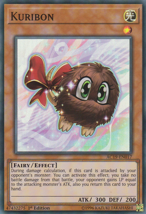 Kuribon [AC19-EN017] Super Rare Yu-Gi-Oh!