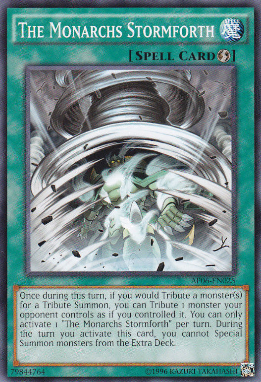 The Monarchs Stormforth [AP06-EN025] Common Yu-Gi-Oh!