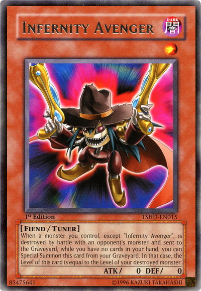 Infernity Avenger [TSHD-EN015] Rare Yu-Gi-Oh!