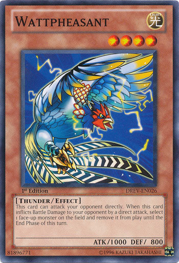 Wattpheasant [DREV-EN026] Common Yu-Gi-Oh!