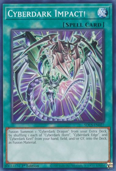 Cyberdark Impact! [SDCS-EN027] Common Yu-Gi-Oh!
