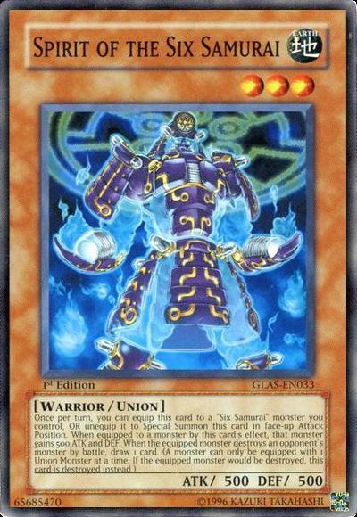 Spirit of the Six Samurai [GLAS-EN033] Common Yu-Gi-Oh!