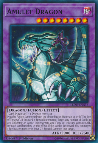 Amulet Dragon [LEDD-ENA35] Common Yu-Gi-Oh!