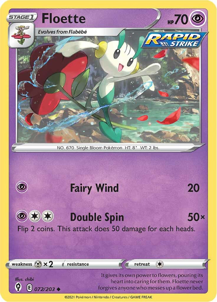 Floette (072/203) [Sword & Shield: Evolving Skies] Pokémon