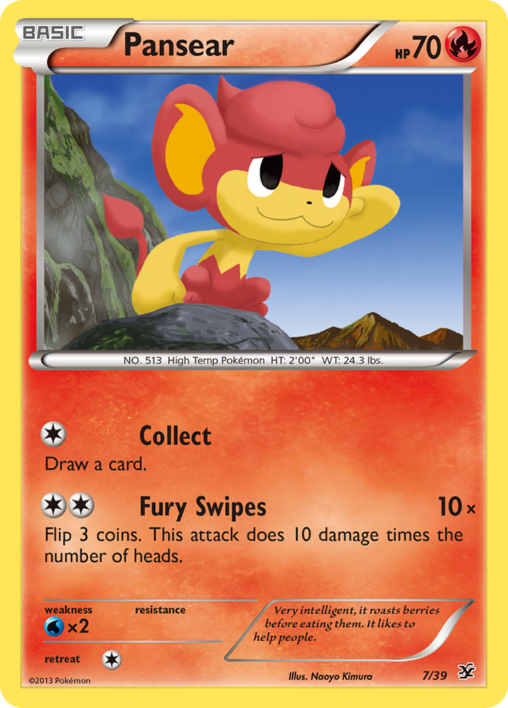 Pansear (7/39) [XY: Kalos Starter Set] Pokémon