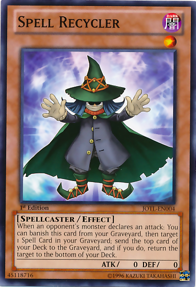 Spell Recycler [JOTL-EN004] Common Yu-Gi-Oh!