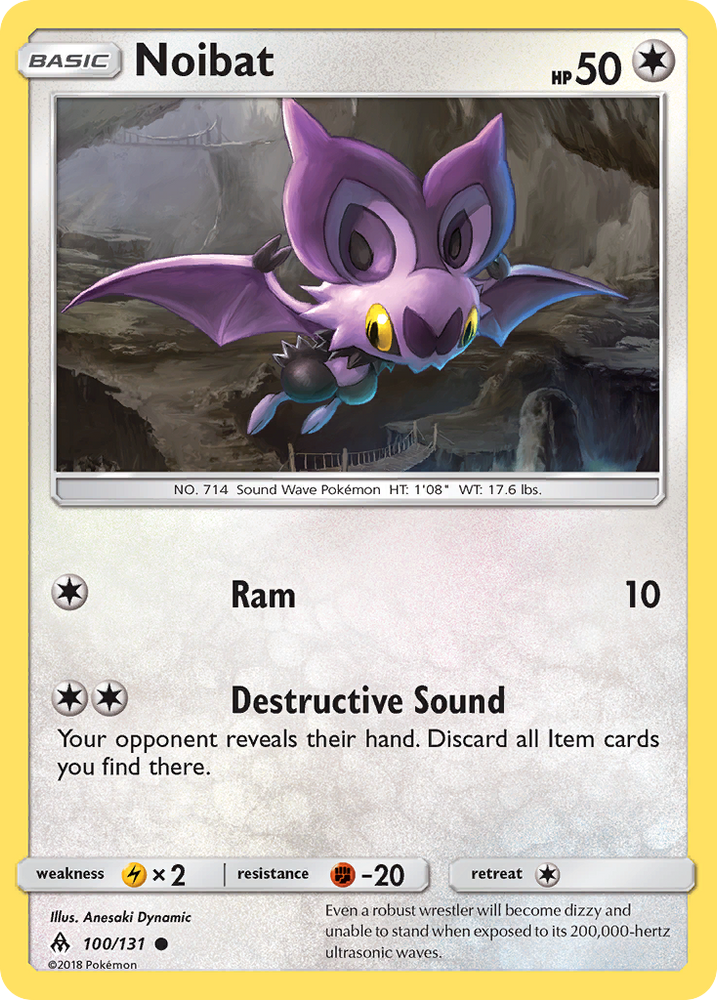 Noibat (100/131) [Sun & Moon: Forbidden Light] Pokémon