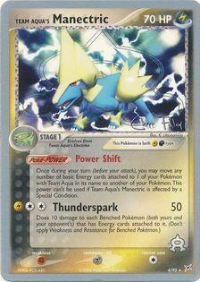 Team Aqua's Manectric (4/95) (Blaziken Tech - Chris Fulop) [World Championships 2004] Pokémon
