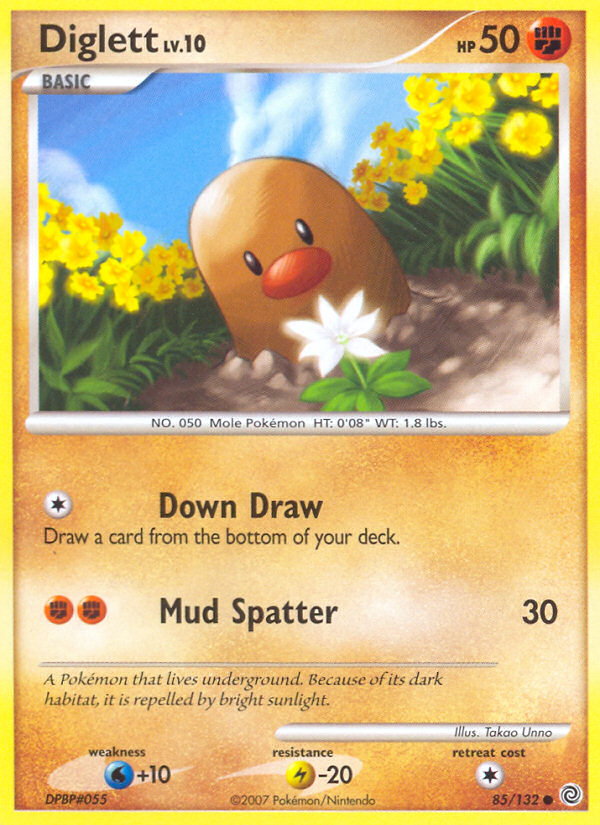 Diglett (85/132) [Diamond & Pearl: Secret Wonders] Pokémon