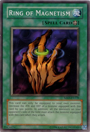 Ring of Magnetism [MRD-EN139] Common Yu-Gi-Oh!