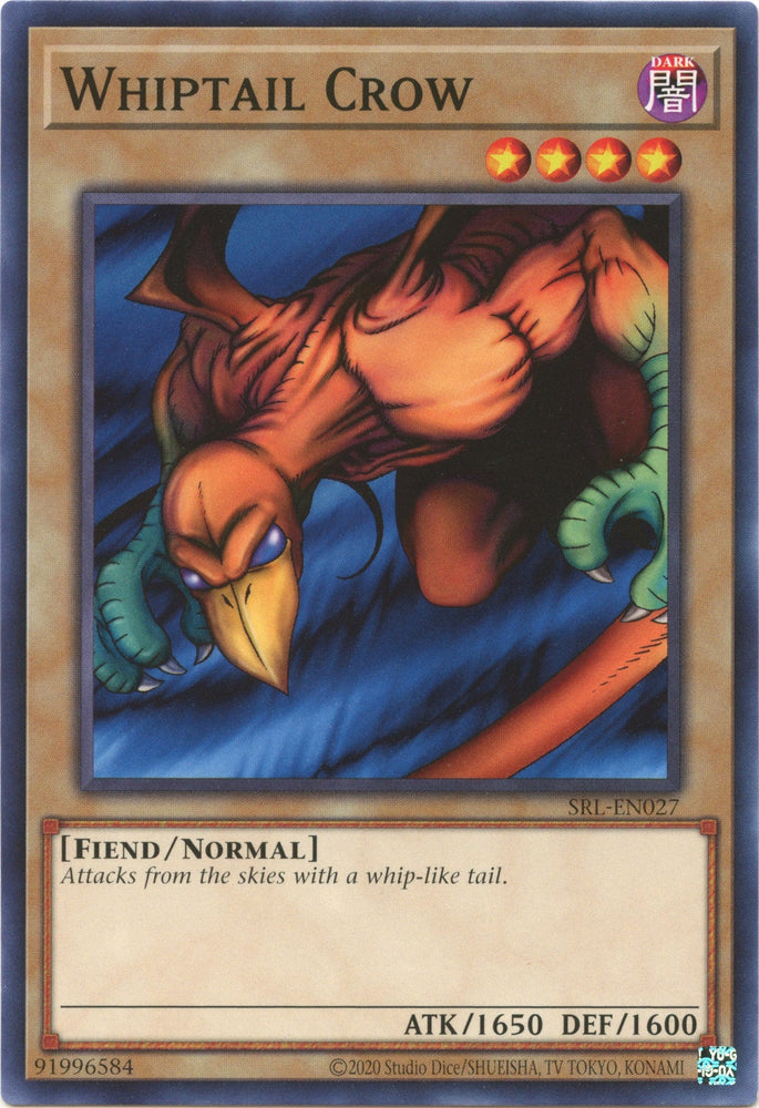 Whiptail Crow (25th Anniversary) [SRL-EN027] Common Yu-Gi-Oh!