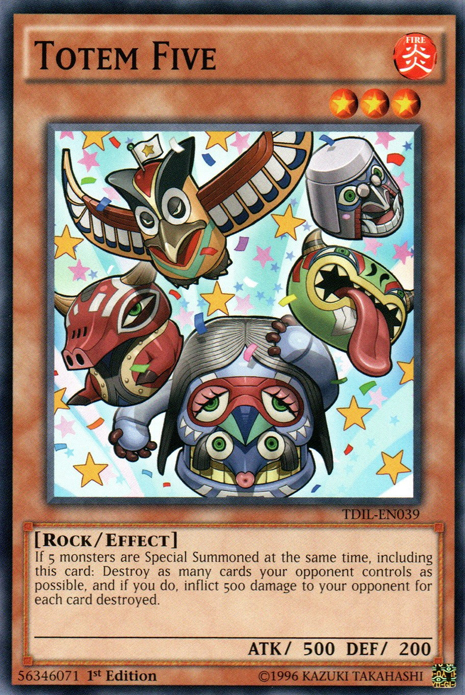 Totem Five [TDIL-EN039] Common Yu-Gi-Oh!