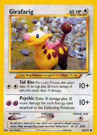 Girafarig (66/105) [Neo Destiny Unlimited] Pokémon
