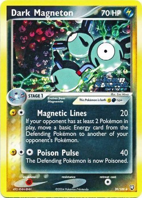 Dark Magneton (39/109) (Stamped) [EX: Team Rocket Returns] Pokémon