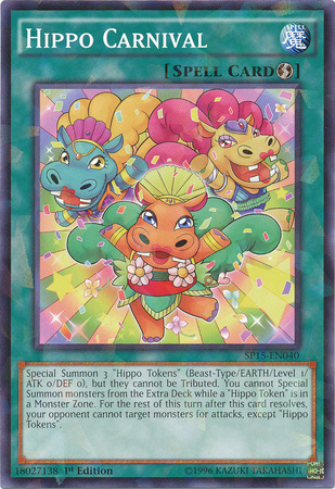 Hippo Carnival [SP15-EN040] Shatterfoil Rare Yu-Gi-Oh!
