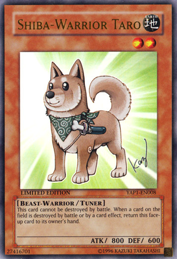Shiba-Warrior Taro [YAP1-EN008] Ultra Rare Yu-Gi-Oh!