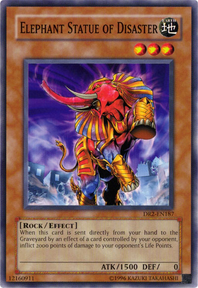 Elephant Statue of Disaster [DR2-EN187] Common Yu-Gi-Oh!