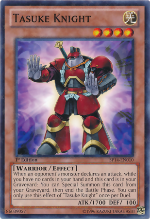 Tasuke Knight [SP14-EN010] Starfoil Rare Yu-Gi-Oh!
