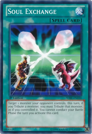 Soul Exchange [SDBE-EN030] Common Yu-Gi-Oh!