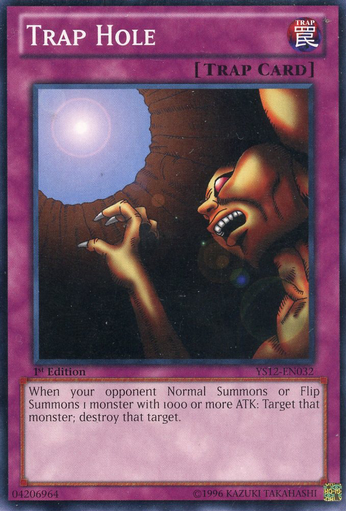 Trap Hole [YS12-EN032] Common Yu-Gi-Oh!