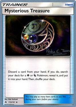 Mysterious Treasure (113/131) (Dragones y Sombras - Pedro Eugenio Torres) [World Championships 2018] Pokémon