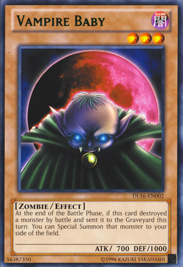 Vampire Baby (Green) [DL16-EN002] Rare Yu-Gi-Oh!