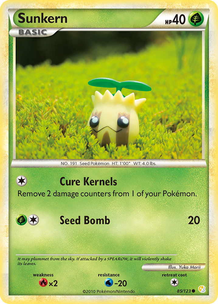 Sunkern (85/123) [HeartGold & SoulSilver: Base Set] Pokémon