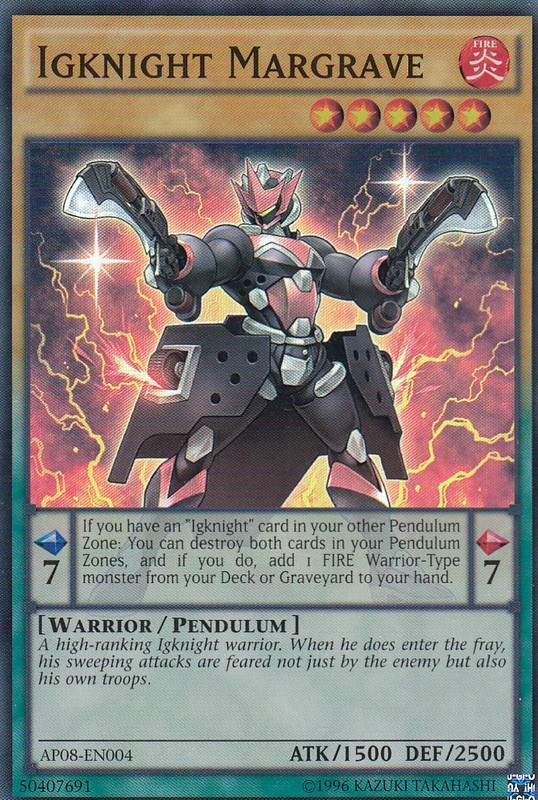 Igknight Margrave [AP08-EN004] Super Rare Yu-Gi-Oh!
