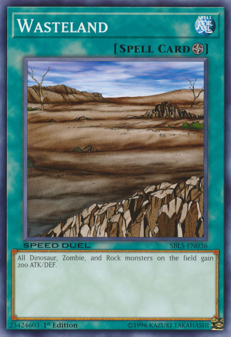Wasteland [SBLS-EN036] Common Yu-Gi-Oh!