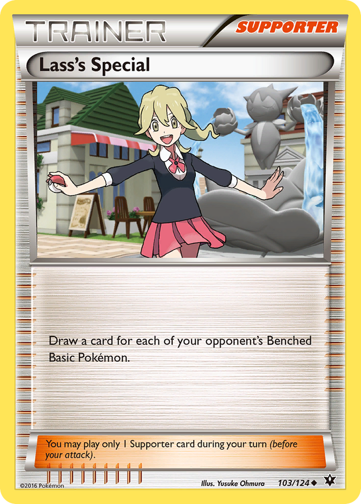 Lass's Special (103/124) [XY: Fates Collide] Pokémon