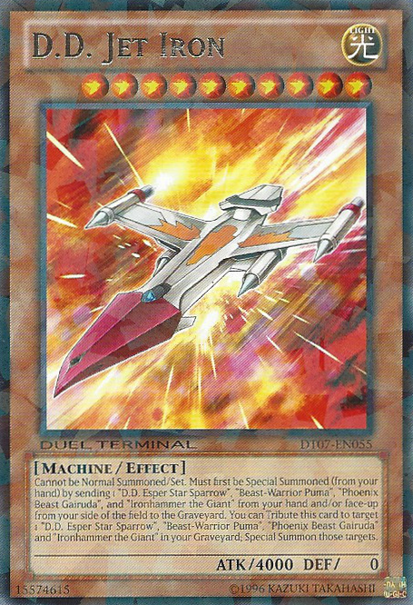 D.D. Jet Iron [DT07-EN055] Rare Yu-Gi-Oh!