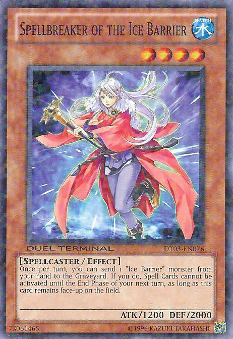 Spellbreaker of the Ice Barrier [DT03-EN076] Common Yu-Gi-Oh!