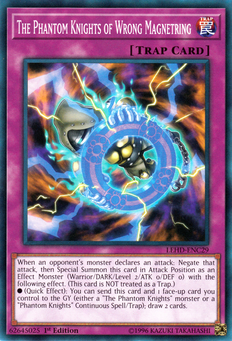 The Phantom Knights of Wrong Magnetring [LEHD-ENC29] Common Yu-Gi-Oh!