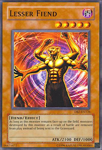 Lesser Fiend [DB2-EN126] Common Yu-Gi-Oh!