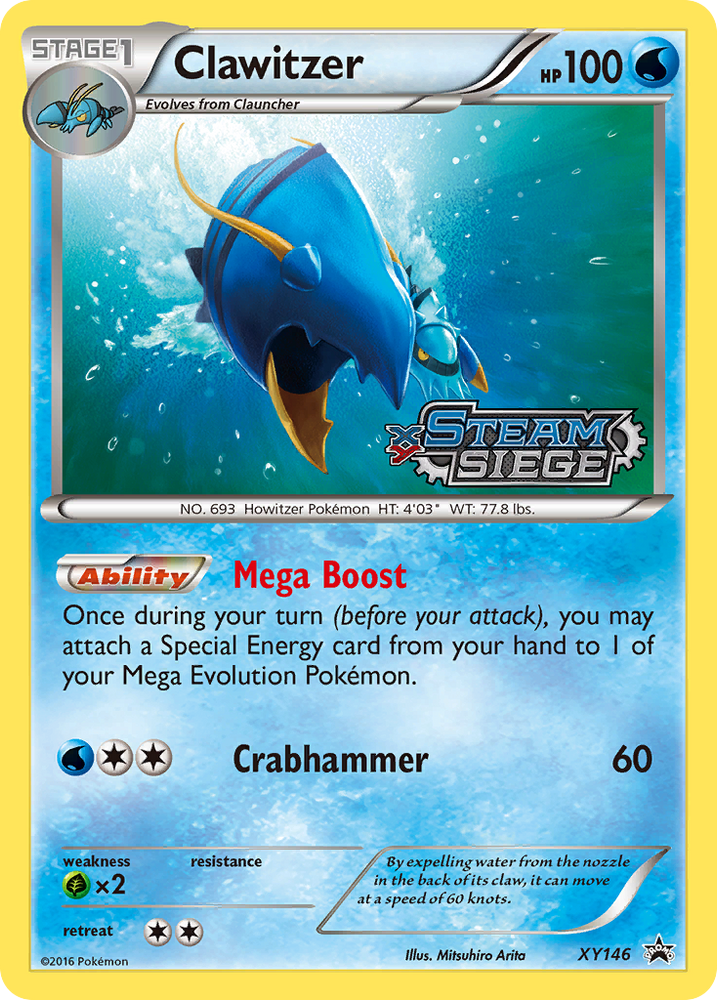 Clawitzer (XY146) [XY: Black Star Promos] Pokémon